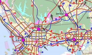 深圳到深圳北地铁路线 深圳最新地铁线路图